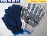 Popular PVC Dotted Glove with Logo