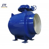 Fully welded ball valve
