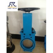 Bi directional knife gate valve