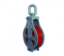 WST127  ENCLOSED TRAWL BLOCK WITH EYE OR HOOK