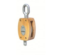 132 JIS WOODEN PULLEY SINGLE WITH EYE