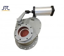 Pneumatic Anti wear ceramic rotary gate valve