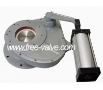 Pneumatic  Ceramic Rotary Discharge Ash Gate Valve