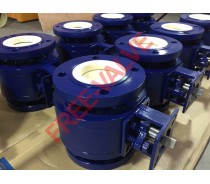 Wcb Ceramic Abrasion Resistant Flange Ball Valve