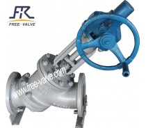 Manual Operation Y Type Slurry Valve for Alumina Industry