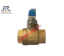 Manual Handle Bronze Flange End 2PC Ball Valve