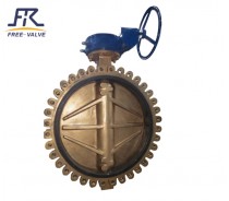 Lever Lug/Wafer API Brass/Bronze Butterfly Valve