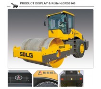 SDLG RS8140 Road Machinery new road roller machine price