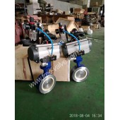 Pneumatic Ceramic Butterfly Valve