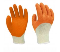 13Guage wrinkle foam coated latex glove