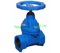 DIN CAST IRON GATE VALVE,THREAD ENDS,PN16