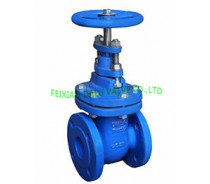 DIN CAST IRON GATE VALVE,METAL SEATED,F4, NRS, PN16