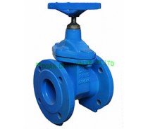 DIN CAST IRON GATE VALVE,RESILIENT SEATED,F4,NRS,PN16