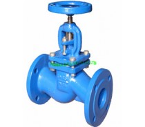 DIN CAST IRON GLOBE VALVE PN16