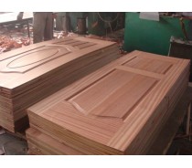 red oak moulded door skin