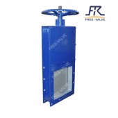 Pneumatic Square Port Frame Knife Gate Valves