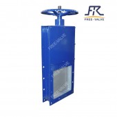 Pneumatic Square Type Knife Gate Valve for fly ash system