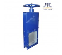 Pneumatic Square Port Carbon Steel Knife Gate Valve