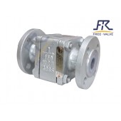 Lined Flanged Floating Ball Check Valve