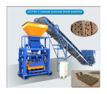 QTF40-1 manual block machine