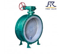 Fluorine Lined Butterfly Valve