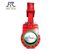 Wear Resistant Polyurethane Lined  Knife Gate Valve