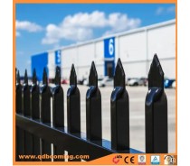 Powder Coated Spear Top Security Tubu Fencing