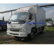 Factory Direct Sale T-King 2 Ton Cargo Box Truck/Van Truck