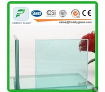 Colored Tempered Laminated Glass Low E Bulletproof
