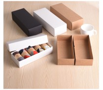 Custom White Cardboard Sock Packaging Box, Gift Box