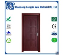 No Formaldehyde Wood Plastic WPC Interior Entry Door