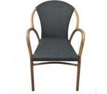 Restaurant Waterproof Quick Dry Textilene Bar Outdoor Chair