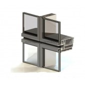 Aluminium Extrusion Profiles of Unitized Curtain Walls