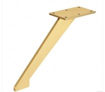 Gold Stainless Steel Sofa Legs 13cm