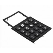 Black Silicone Kepads with Many Keys