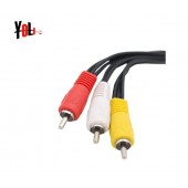 180mm 1RCA To 3 RCA RCA Cable RCA Audio Video Cable