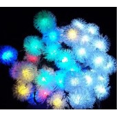 Outdoor LED Solar Edelweiss String Lights