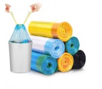 Biodegradable Garbage Bags with Drawstring