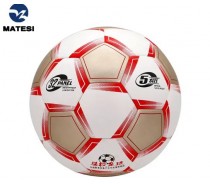 Durable Rubber Bladder 2 Layers PU Soccer Ball