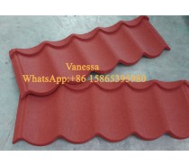 Stone coated metal roofing tile Rainbow tile