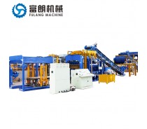 automatic concrete hollow block cement brick making machine