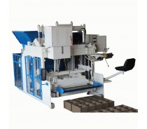 mobile concrete cement hollow solid brick block machine