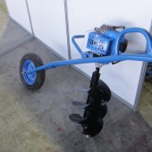 small pit digger wheelbarrow drill labor-saving drill