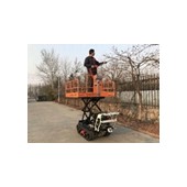 Crawler type dumper with lift container