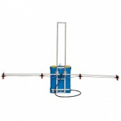 Small electric plant protection agricultural sprayer