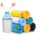 Biodegradable Garbage Bags with Drawstring