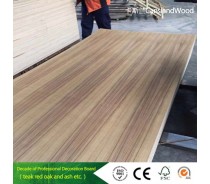 11mm Hardwood White Oak Veneer Decorative Fancy Plywood
