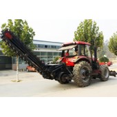Large chain trencher and back filling Grooving machine