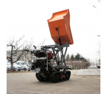 Crawler type dumper with lift, Hydraulic Scissor lifter