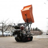 Crawler type dumper with lift, Hydraulic Scissor lifter